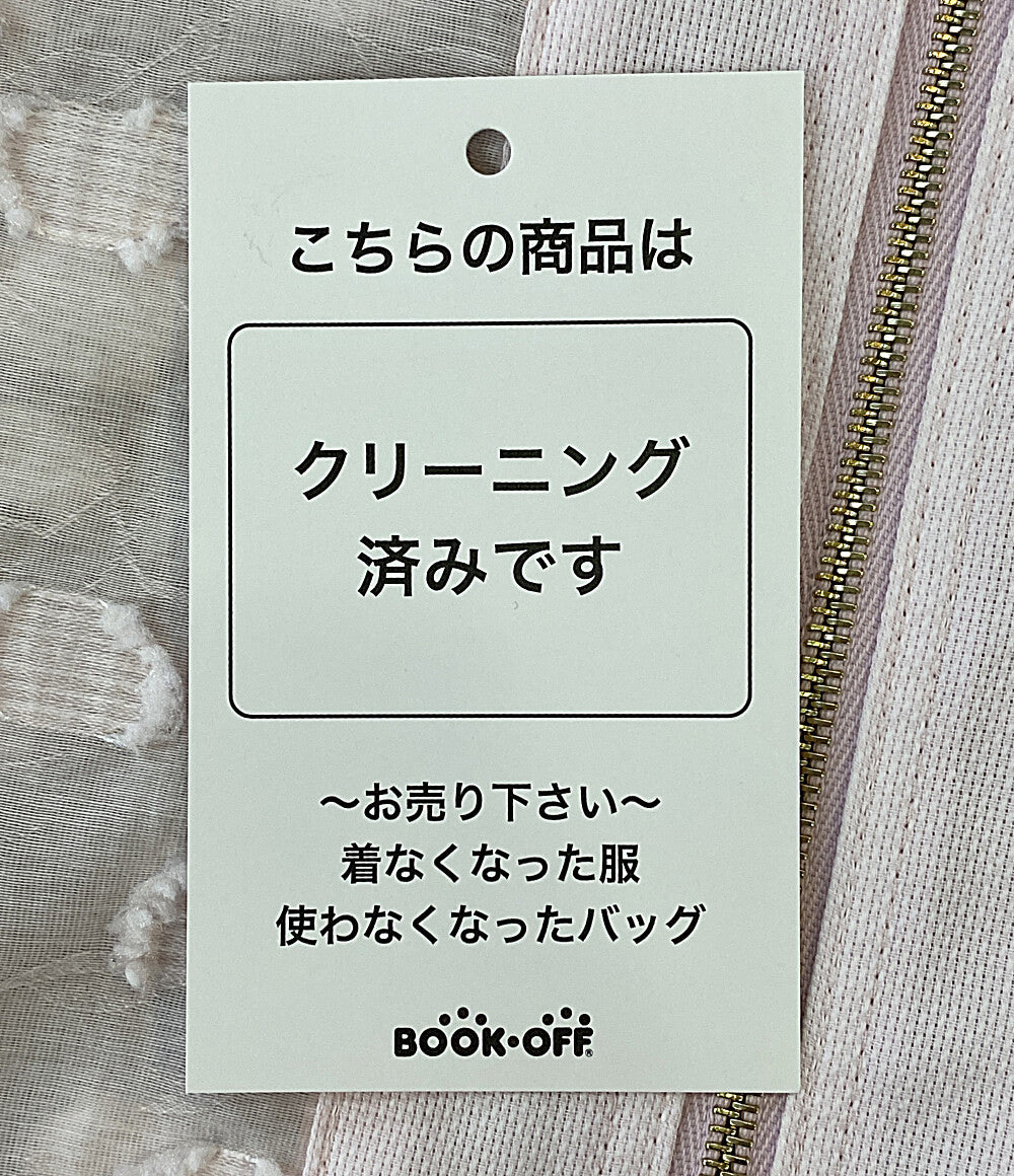 美品 Drawer 半袖ブラウス 6521-2-991377 レディース SIZE 38 ドゥロワー