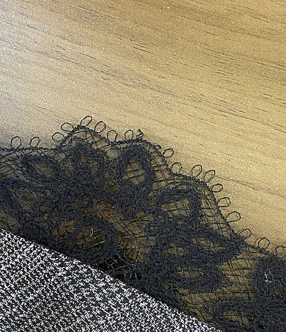 Apuweiser-Riche ノースリーブワンピース レーストリムIラインジャンスカ 25464181 レディース SIZE 1 アプワイザーリッシェ