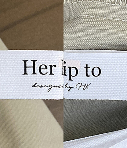 Her lip to 七分袖ワンピース 1244305207 レディース SIZE S ハーリップトゥ