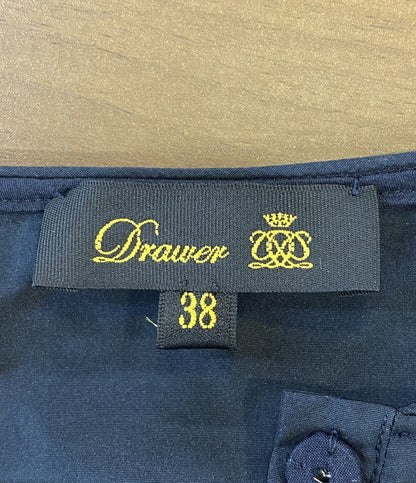 Drawer チュールスリーブブラウス 25AW CUPSULE 6521-2-991370 レディース SIZE 38 ドゥロワー