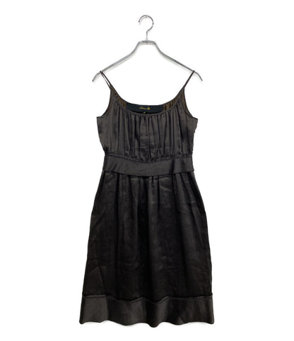 Drawer キャミワンピ リネン 1526-236-1653 レディース SIZE 40 ドゥロワー