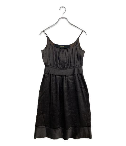 Drawer キャミワンピ リネン 1526-236-1653 レディース SIZE 40 ドゥロワー