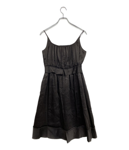Drawer キャミワンピ リネン 1526-236-1653 レディース SIZE 40 ドゥロワー