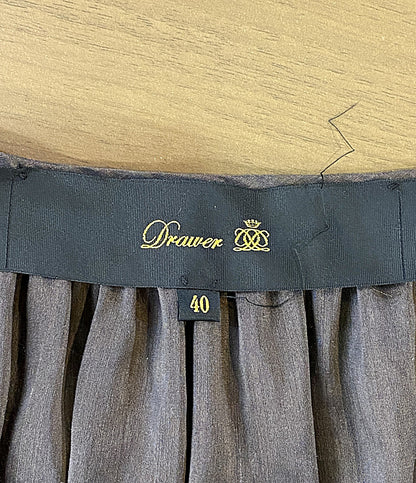 Drawer キャミワンピ リネン 1526-236-1653 レディース SIZE 40 ドゥロワー