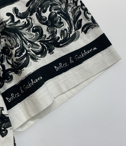 美品 DOLCE & GABBANA マジョリカTシャツ メンズ SIZE 46 ドルチェアンドガッバーナ