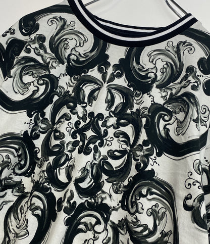 美品 DOLCE & GABBANA マジョリカTシャツ メンズ SIZE 46 ドルチェアンドガッバーナ