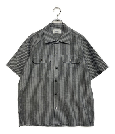 Ron Herman 半袖シャツ リネン混シャツ 4220700002 メンズ SIZE S ロンハーマン