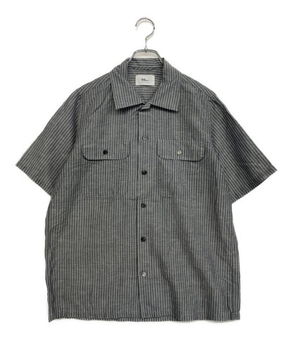 Ron Herman 半袖シャツ リネン混シャツ 4220700002 メンズ SIZE S ロンハーマン