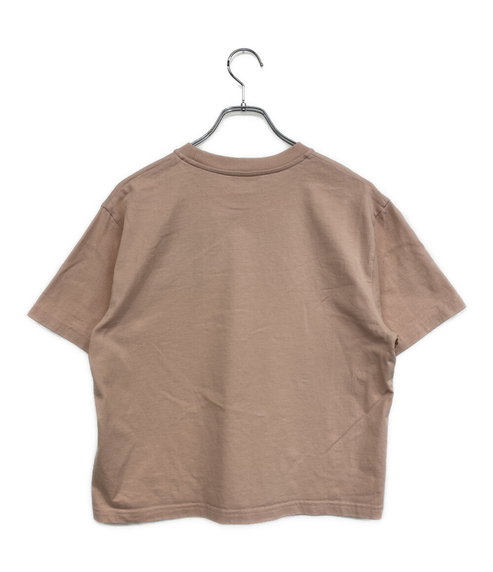 美品 MONCLER 半袖Ｔシャツ 2025 26 チェリー刺繍ロゴモチーフ レディース SIZE XS モンクレール