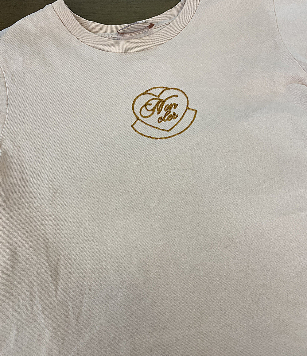 美品 MONCLER 半袖Ｔシャツ ハートロゴTシャツ K20938C00009 レディース SIZE M モンクレール