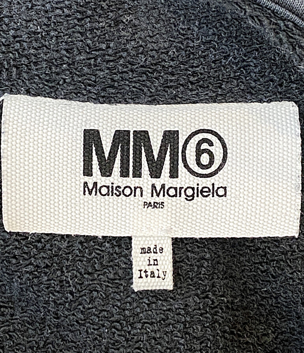 MM6 パーカー ノースリーブパーカー ブラック レディース SIZE S エムエムシックス