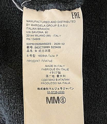 MM6 パーカー ノースリーブパーカー ブラック レディース SIZE S エムエムシックス
