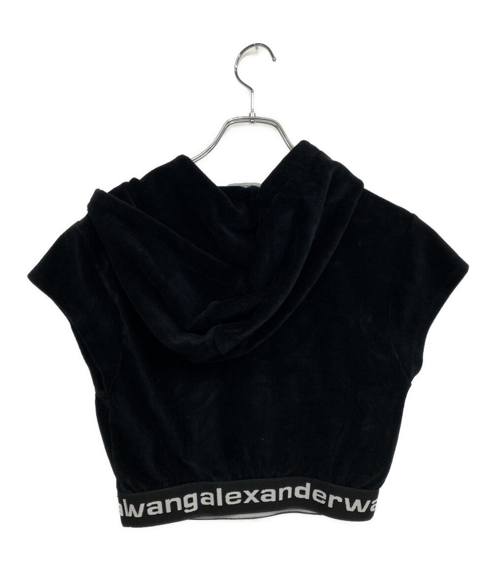 ALEXANDER WANG キャップスリーブコーデュロイパーカー レディース SIZE XS アレキサンダーワン