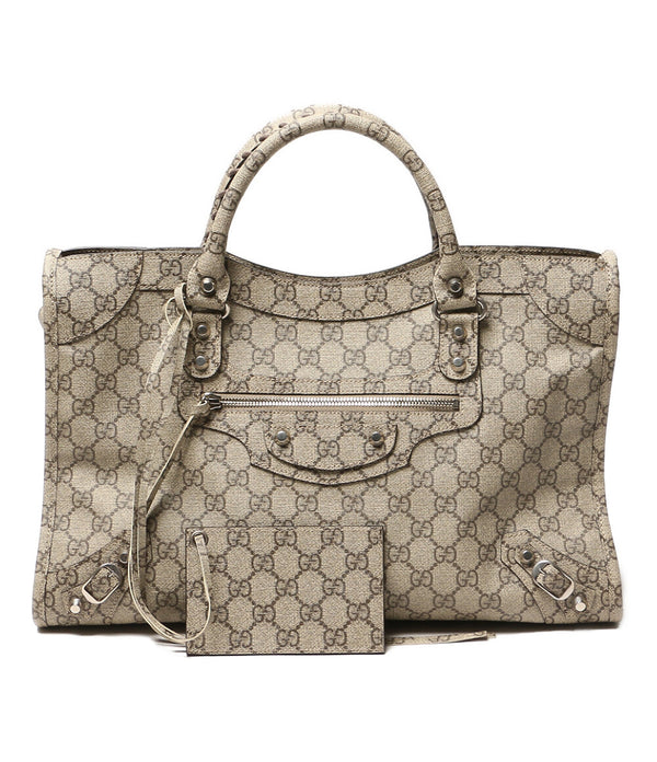 GUCCI×BALENCIAGA バレンシアガ ミディアム ネオ クラシック バッグ