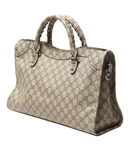 GUCCI×BALENCIAGA バレンシアガ ミディアム ネオ クラシック バッグ シティ GGスプリーム 681695 2WAY レディース グッチ