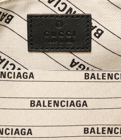 GUCCI×BALENCIAGA バレンシアガ ミディアム ネオ クラシック バッグ シティ GGスプリーム 681695 2WAY レディース グッチ