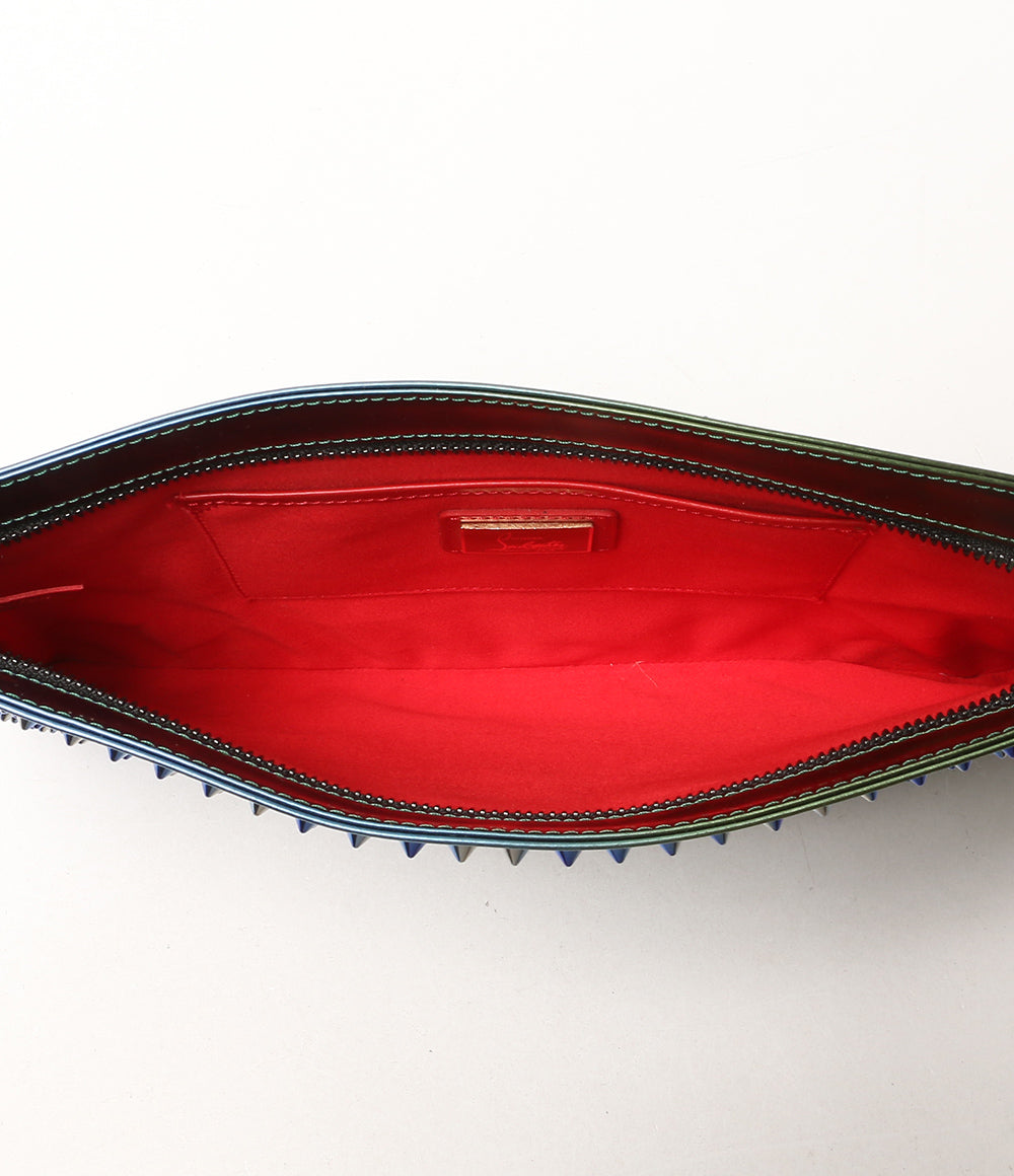 Christian Louboutin ショルダーバッグ スタッズ クラッチバッグ ハンドバッグ 3WAY レディース クリスチャンルブタン