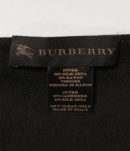 BURBERRY ストール ブラック ストライプ WTC60-309-36 メンズ バーバリー