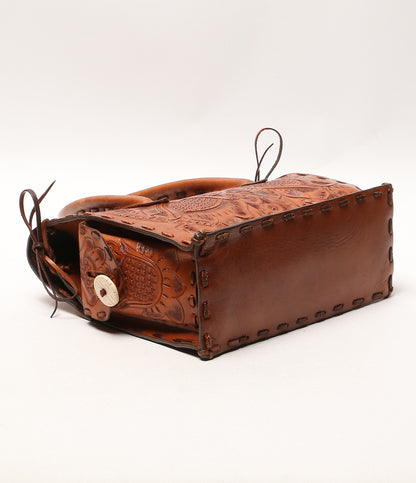 Carving Tribes カービング トライブス トートバッグ ブラウン レディース