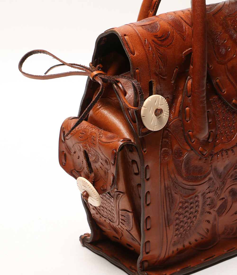 Carving Tribes カービング トライブス トートバッグ ブラウン レディース