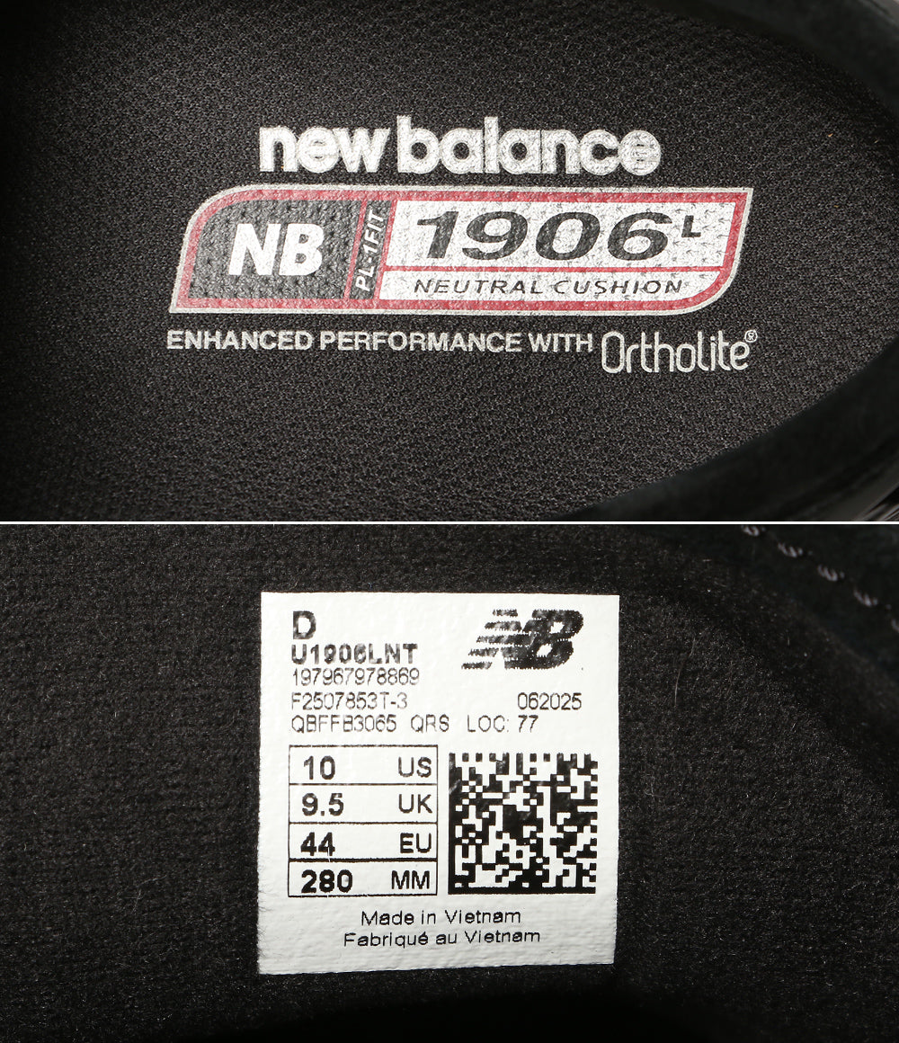 new balance ローファー スウェード 1906L Black Suede メンズ SIZE US10 ニューバランス