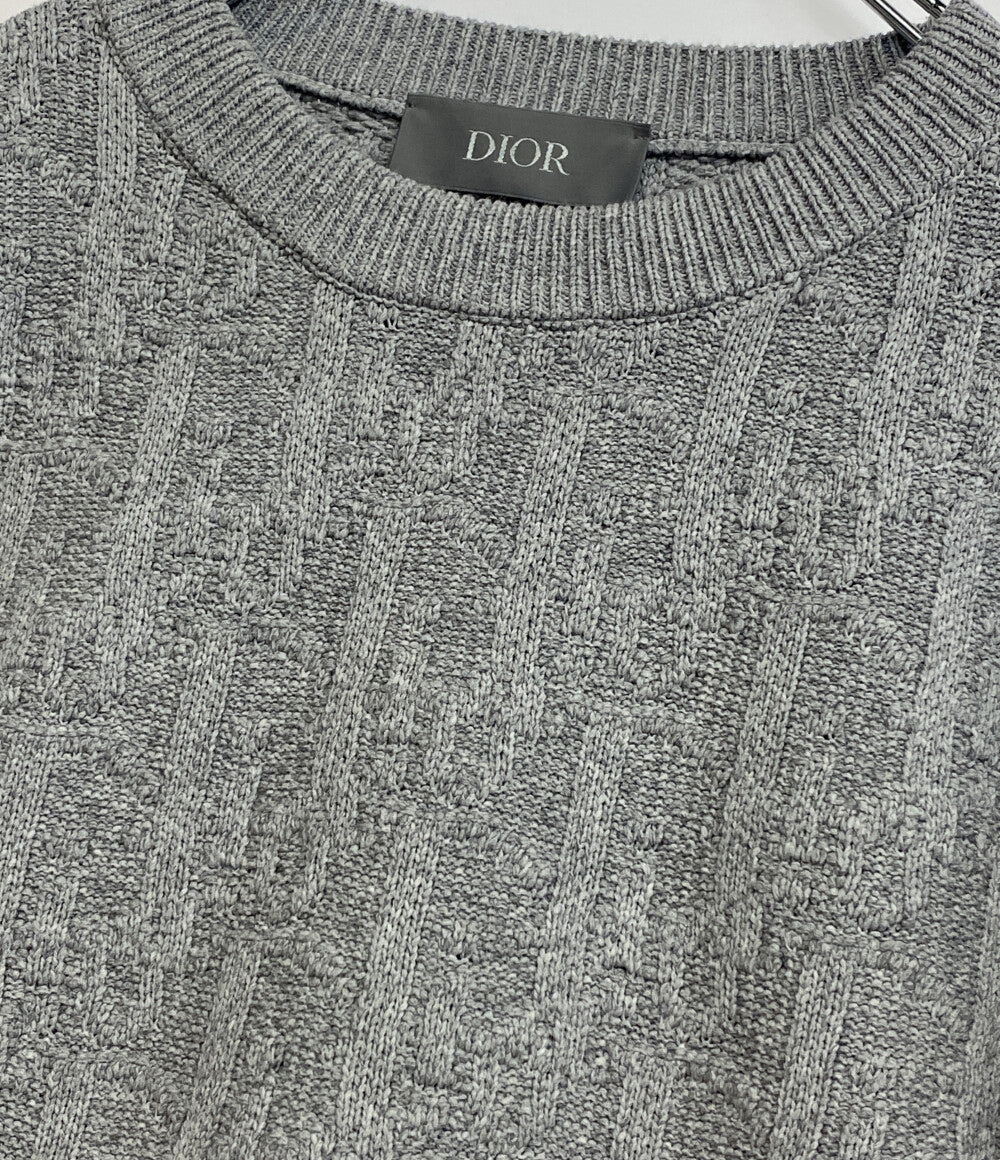 美品 DIOR HOMME ニット オブリーク 513M634A7003 メンズ SIZE S