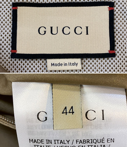 美品 GUCCI ナイロンジップアップ ジャケット 692937 Z8A1Q メンズ SIZE 44 グッチ