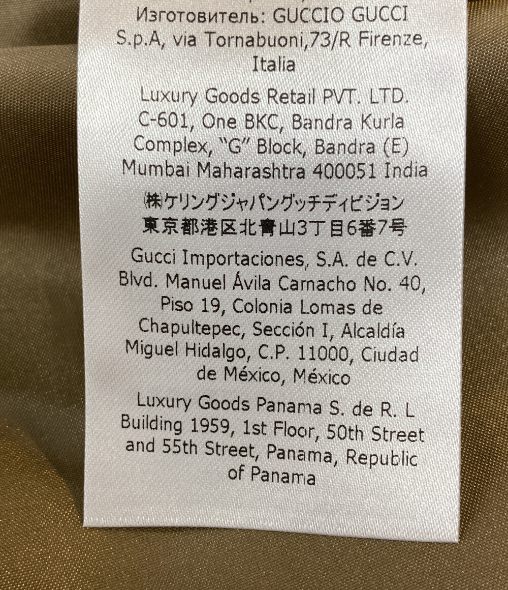 美品 GUCCI ナイロンジップアップ ジャケット 692937 Z8A1Q メンズ SIZE 44 グッチ