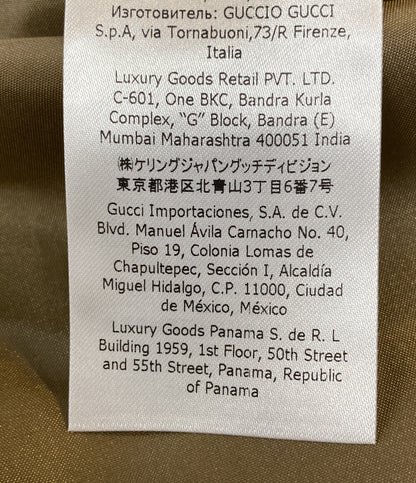 美品 GUCCI ナイロンジップアップ ジャケット 692937 Z8A1Q メンズ SIZE 44 グッチ