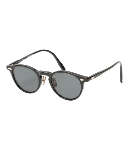 美品 NOCHINO OPTICAL ノチノオプティカル サングラス TSUKIYOMI ブラック ゴールド装飾 レディース