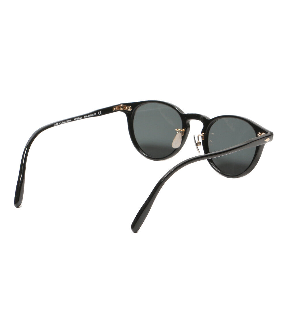 美品 NOCHINO OPTICAL ノチノオプティカル サングラス TSUKIYOMI ブラック ゴールド装飾 レディース