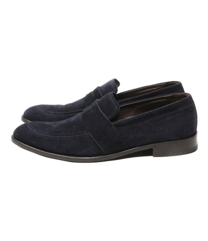 ERMENEGILDO ZEGNA ネイビーコインローファー メンズ SIZE EU7.5 エルメネジルド ゼニア