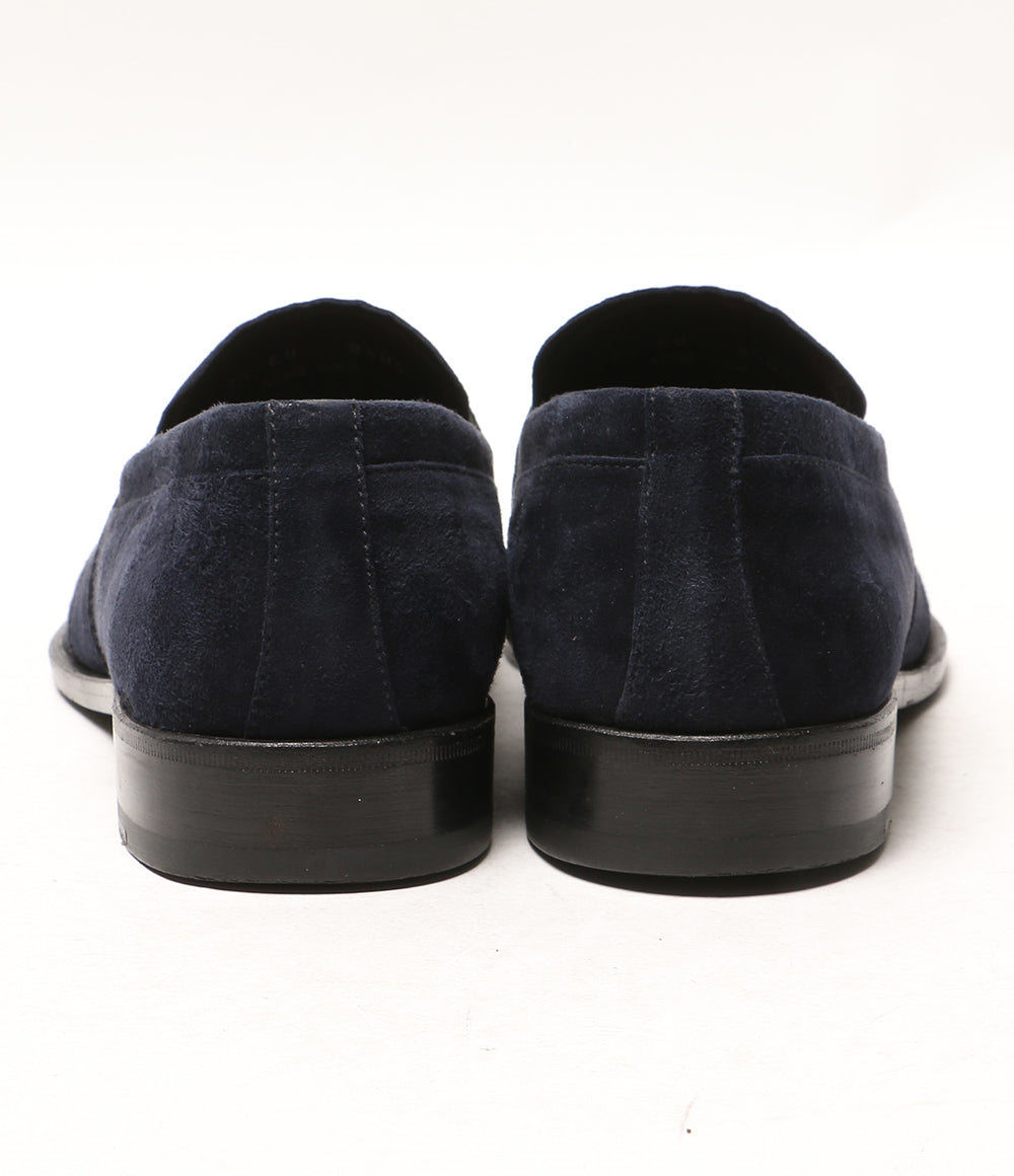 ERMENEGILDO ZEGNA ネイビーコインローファー メンズ SIZE EU7.5 エルメネジルド ゼニア