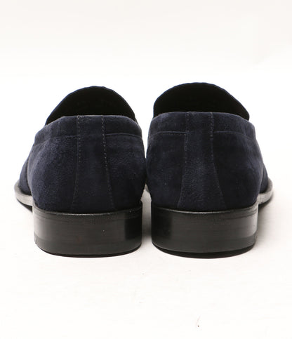 ERMENEGILDO ZEGNA ネイビーコインローファー メンズ SIZE EU7.5 エルメネジルド ゼニア