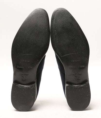 ERMENEGILDO ZEGNA ネイビーコインローファー メンズ SIZE EU7.5 エルメネジルド ゼニア