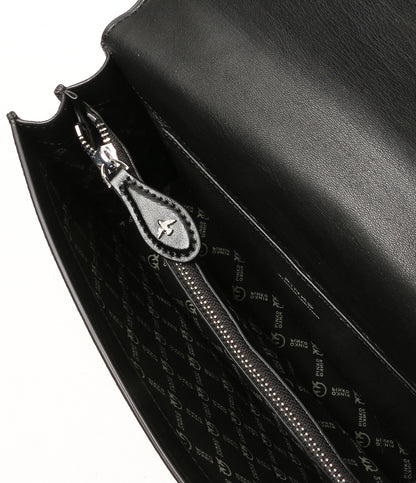 美品 PINKO ショルダーバッグ LOVE BAG ブラック スター レディース ピンコ