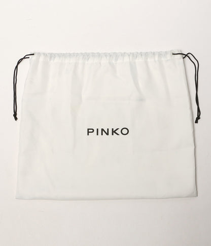 美品 PINKO ショルダーバッグ LOVE BAG ブラック スター レディース ピンコ