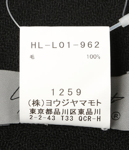 美品 YOHJI YAMAMOTO POUR HOMME ストール HL-L01-962 メンズ ヨウジヤマモトプールオム