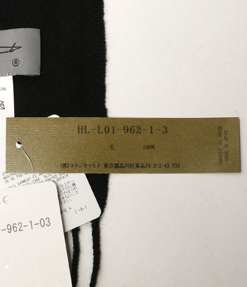 美品 YOHJI YAMAMOTO POUR HOMME ストール HL-L01-962 メンズ ヨウジヤマモトプールオム