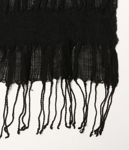 ISSEY MIYAKE ストール ブラック レディース イッセイミヤケ