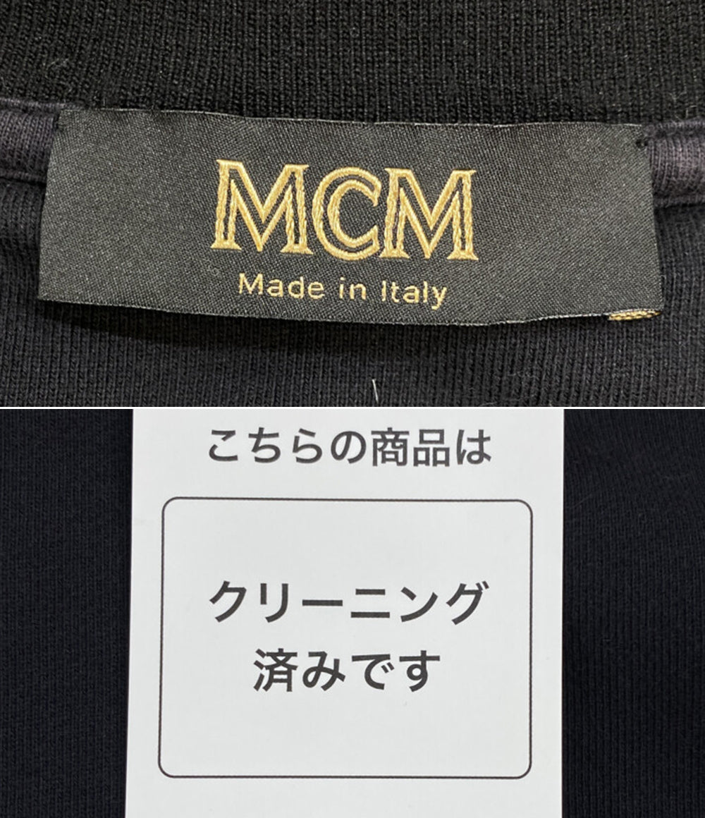 MCM スウェットワンピース ブラック ロゴ レディース SIZE - エムシーエム