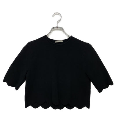ESTNATION 41-109-12-040339 スカラクルーネックニット レディース SIZE F エストネーション