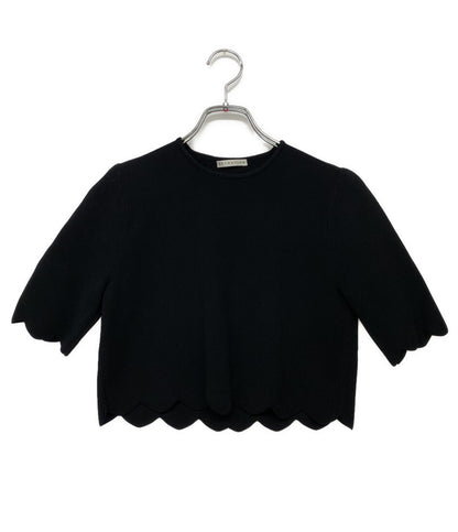 ESTNATION 41-109-12-040339 スカラクルーネックニット レディース SIZE F エストネーション
