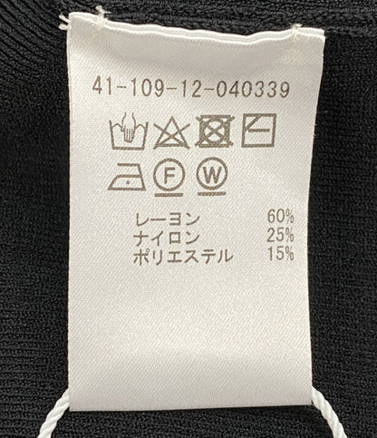 ESTNATION 41-109-12-040339 スカラクルーネックニット レディース SIZE F エストネーション