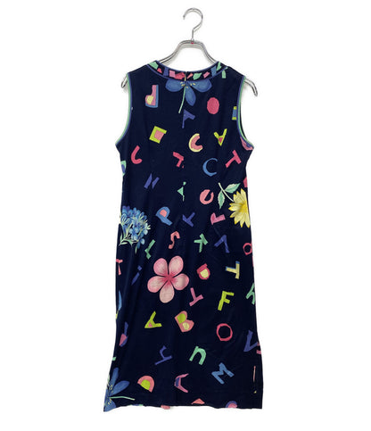 LEONARD ノースリーブワンピース 0350106 レディース SIZE M レオナール