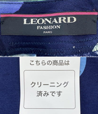 LEONARD ノースリーブワンピース 0350106 レディース SIZE M レオナール