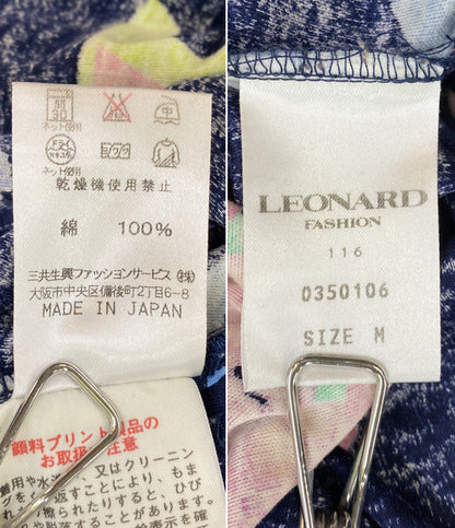 LEONARD ノースリーブワンピース 0350106 レディース SIZE M レオナール