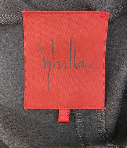 Sybilla ノースリーブワンピース サーキュラードレス GDEER-23390 レディース SIZE L シビラ