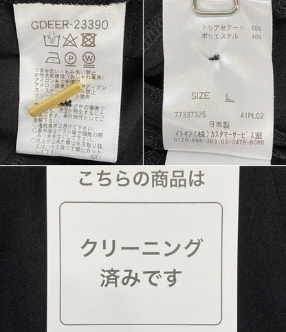 Sybilla ノースリーブワンピース サーキュラードレス GDEER-23390 レディース SIZE L シビラ