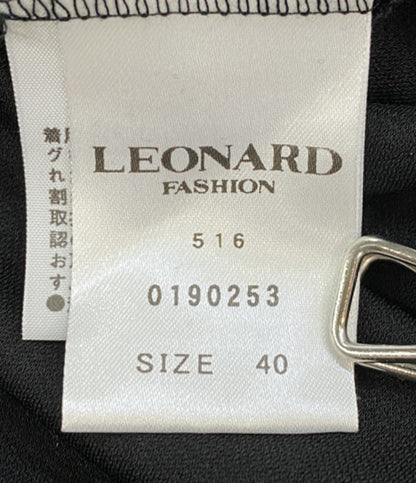 LEONARD スクエアネックワンピース レディース SIZE 40 レオナール